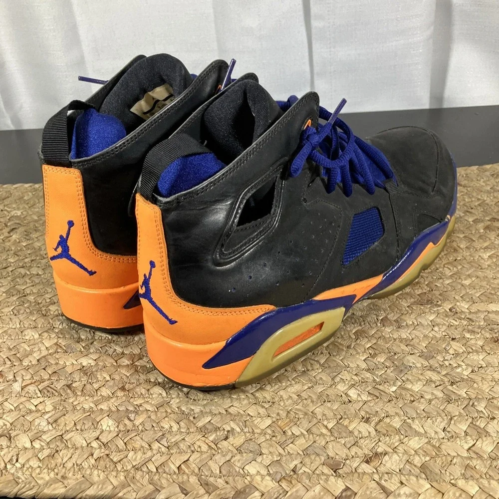 Sz 10 Nike‎ Air Jordan 555475 046 FLTCLB '91 Retro Sneaker  black Blue Orange